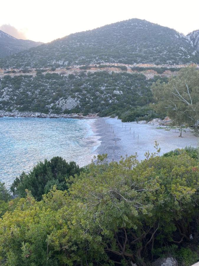 Secret Arcadia Bay - Maisonette Breathtaking Sea & Mountain View-Just On The Beach Agios Andreas  Exterior foto